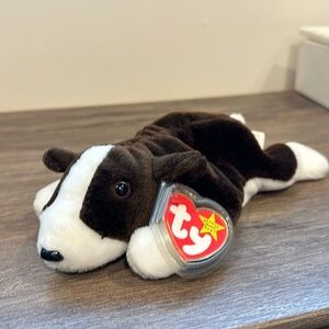 Beanie Baby Bruno the Bull Terrier Dog 1997